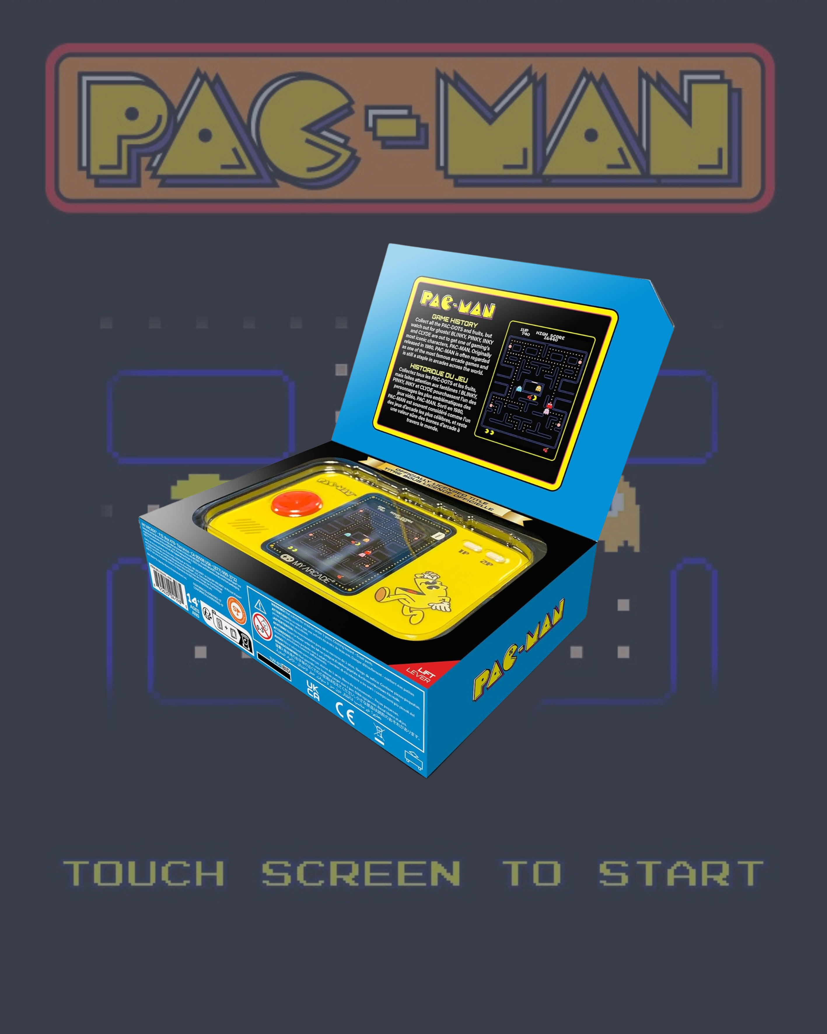 لعبه باك مان 🕹️